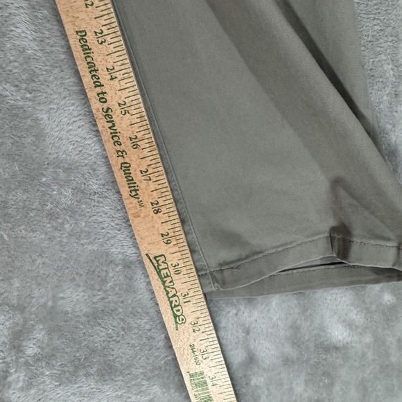 Lee Pants Mens 44x32 Extreme Comfort Gray Chino Office Casual Stretch Straight - Picture 13 of 15